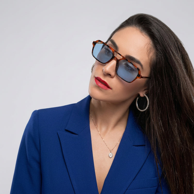 משקפי שמש ELARA Delicate Aviator UV400 · OfeelE — תצוגה 3