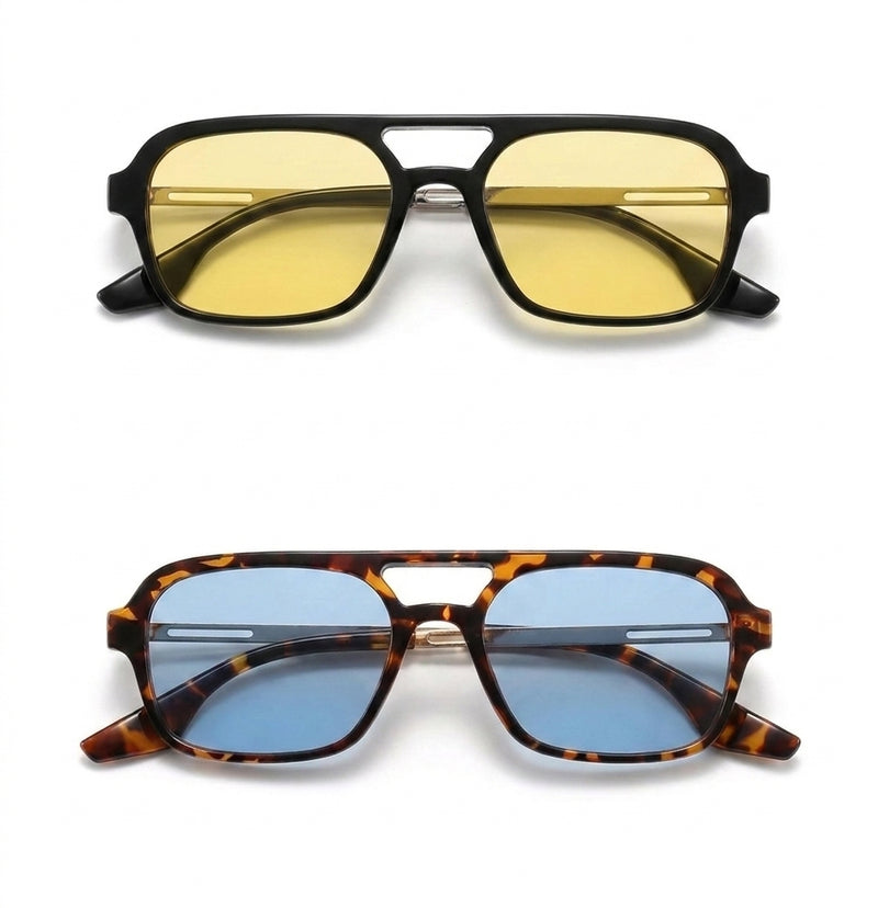 משקפי שמש ELARA Delicate Aviator UV400 במסגרת דקה