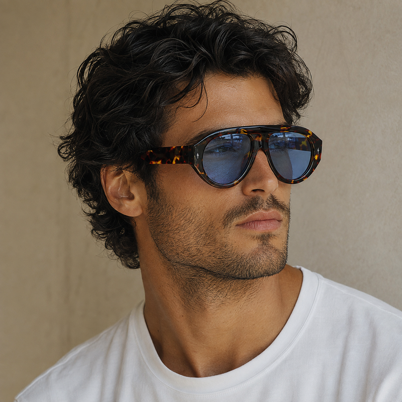 משקפי שמש יוניסקס JANIS Soho Aviator UV400 — ג'מבו שלא מתנצל