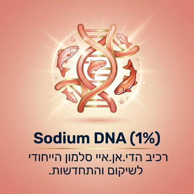 סרום OE/ Salmon DNA Peptide של OFEEL Beauty — 1% PDRN וקומפלקס 5 פפטידים