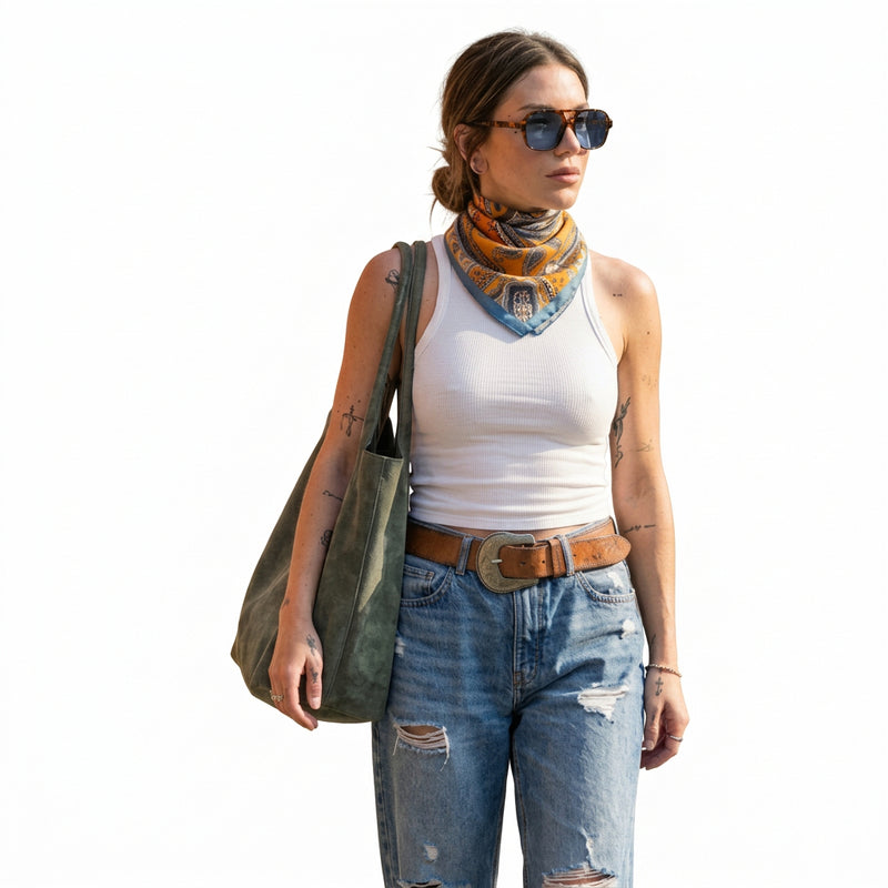 משקפי שמש ELARA Delicate Aviator UV400 במסגרת דקה