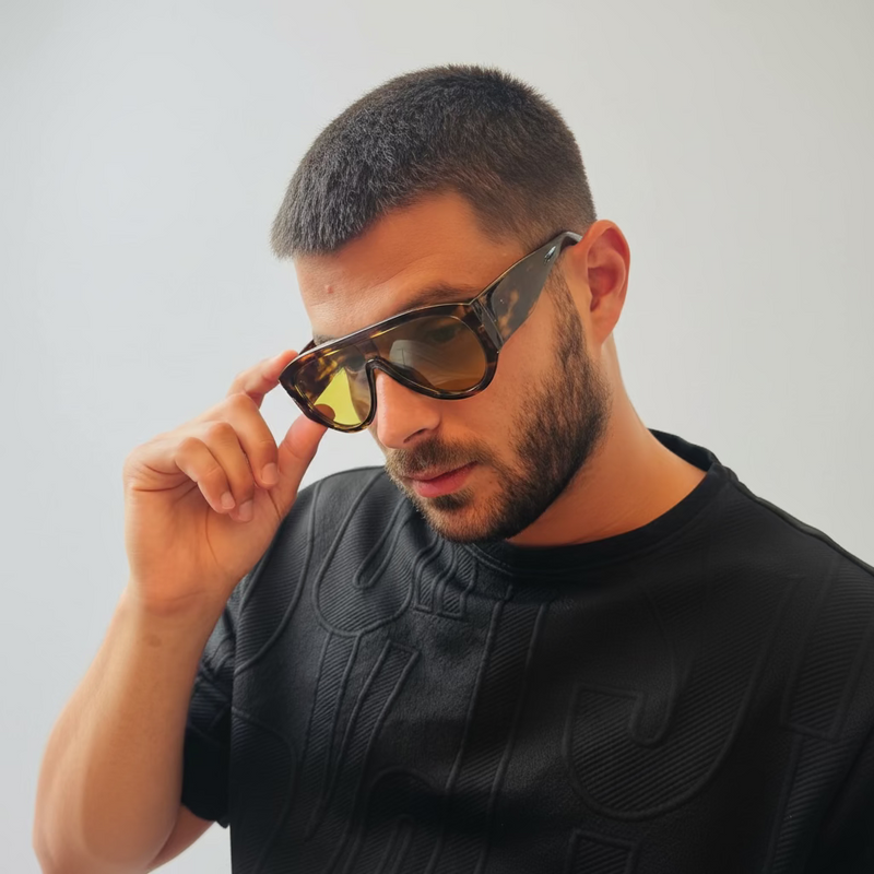 משקפי שמש יוניסקס CHRISTIE Retro-Pilot UV400 — הנועזות של העונה