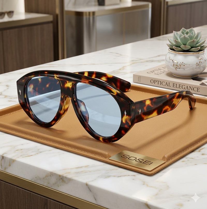 משקפי שמש JANIS Soho Aviator UV400 — ג'מבו שלא מתנצל