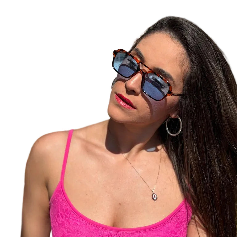 משקפי שמש ELARA Delicate Aviator UV400 · OfeelE — תצוגה 3
