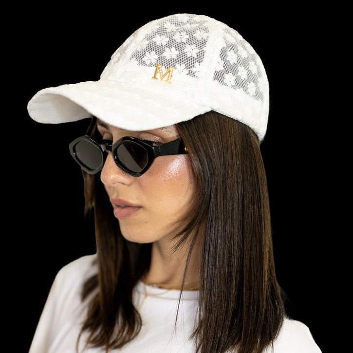 כובע מצחייה Lace Blossom מתחרה · OfeelE