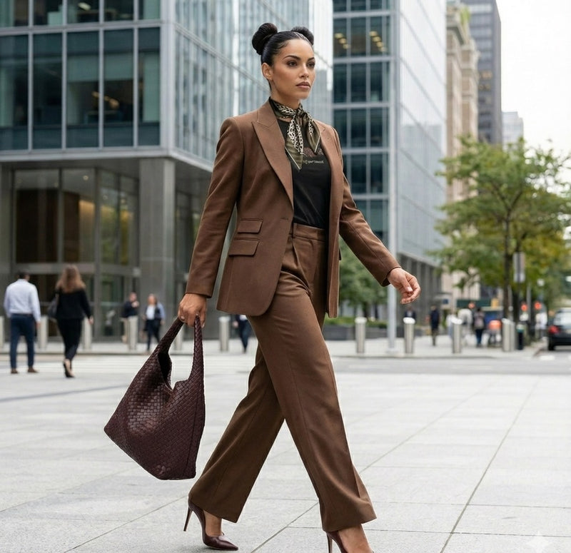 צעיף סאטן Safari Luxe — הפרא האלגנטי