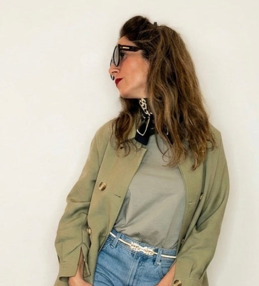 צעיף סאטן Safari Luxe — הפרא האלגנטי
