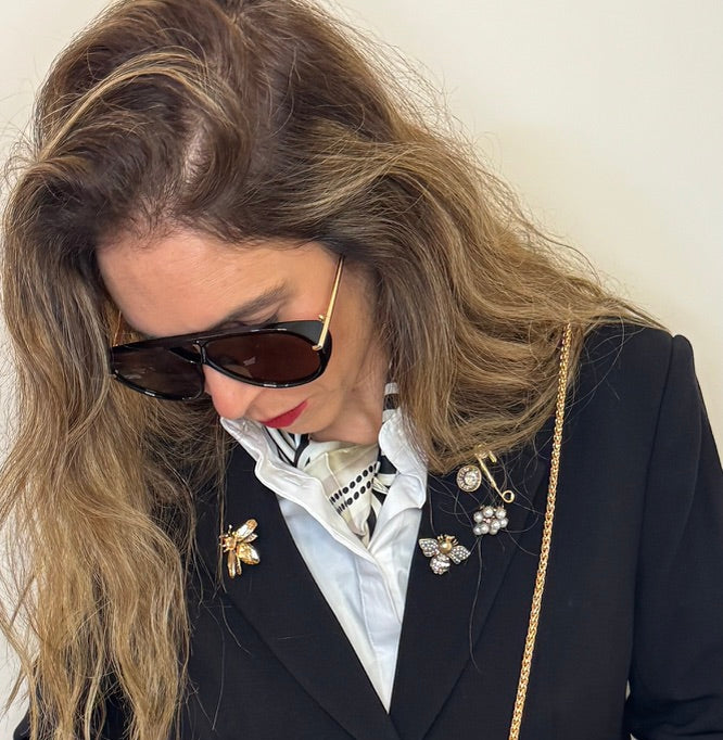 משקפי שמש LOLA Vintage Aviator UV400 — 36 גרם של נוכחות
