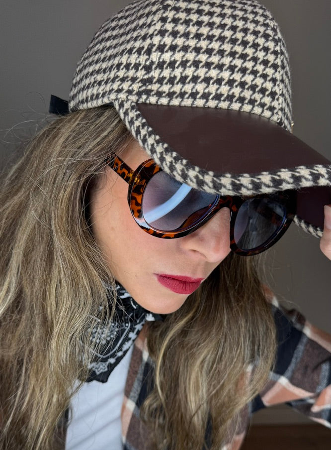 משקפי שמש DONNA Vintage Jumbo UV400 — המסתורין המוחלט