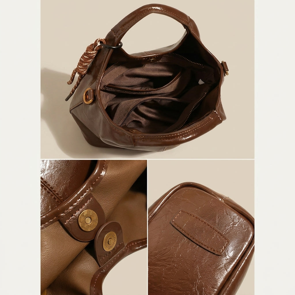 MY Urban Crossbody עור יוקרתי בעיצוב מינימליסטי עם טאץ' אורבני