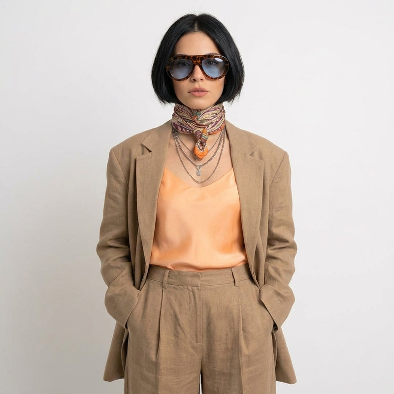 משקפי שמש DONNA Vintage Jumbo UV400 — המסתורין המוחלט