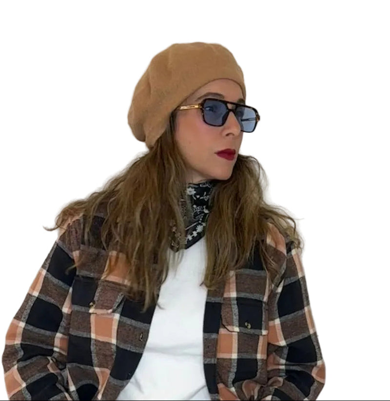 משקפי שמש ELARA Delicate Aviator UV400 במסגרת דקה