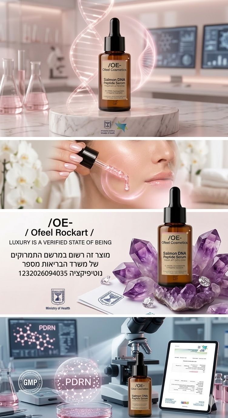 סרום OE/ Salmon DNA Peptide של OFEEL Beauty — 1% PDRN וקומפלקס 5 פפטידים